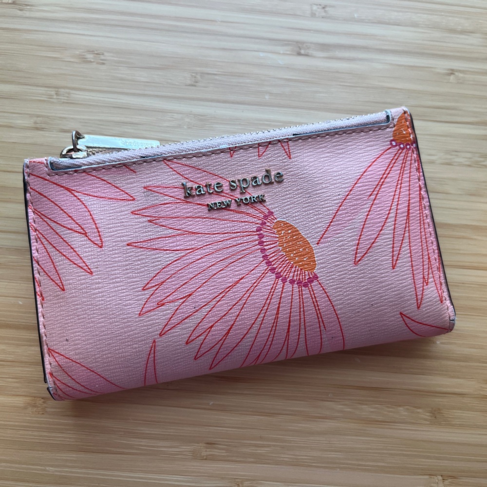 Kate Spade Pink Bifold Wallet